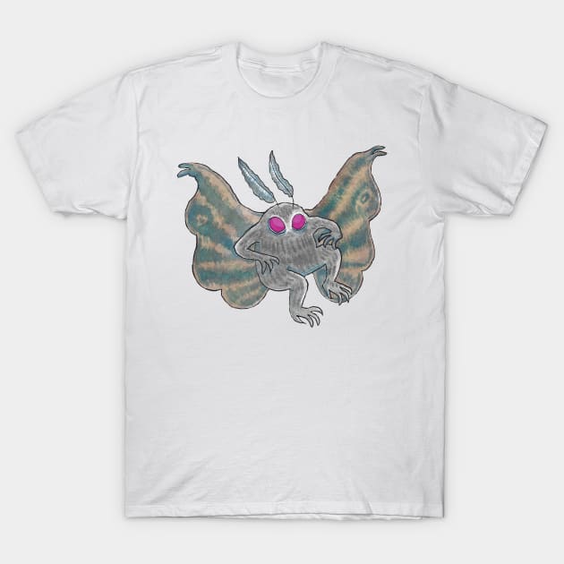 Cute Mothman T-Shirt by Ballyraven